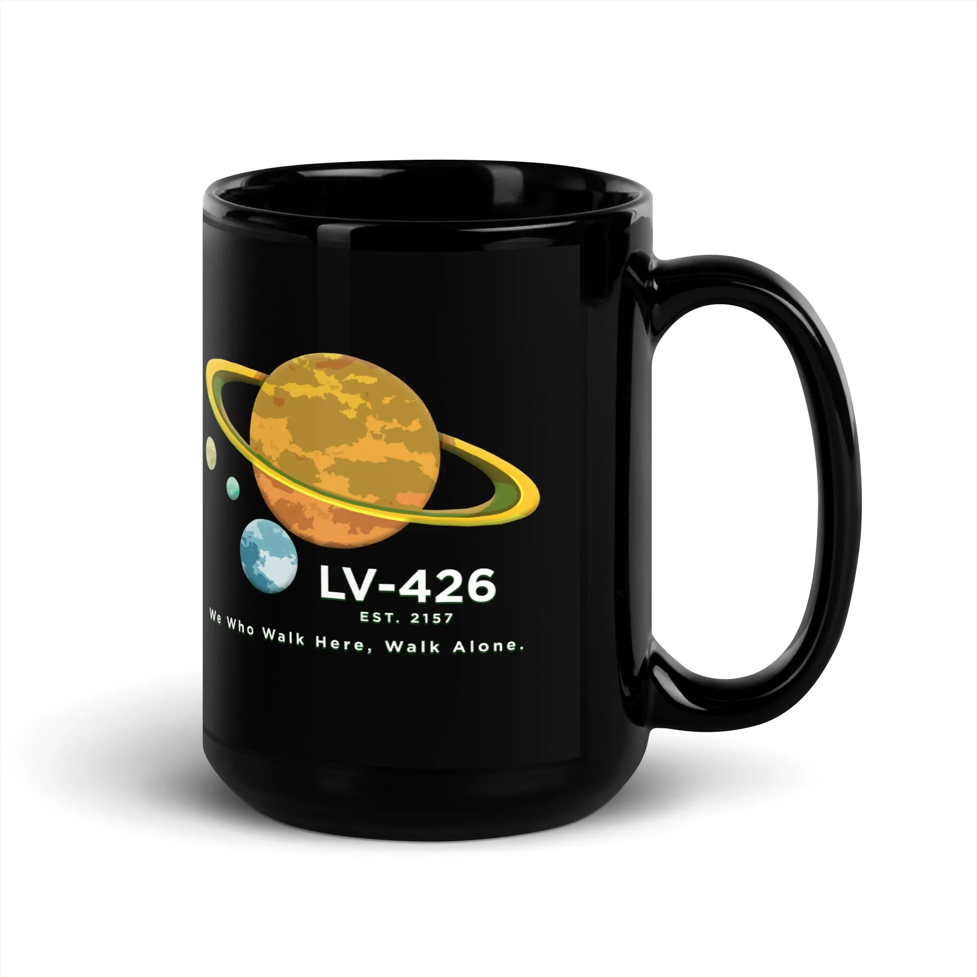 LV-426 Black Glossy Mug