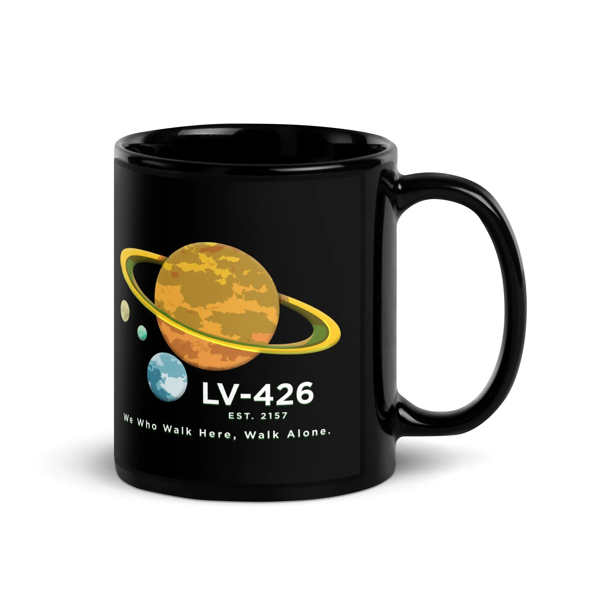 LV-426 Black Glossy Mug