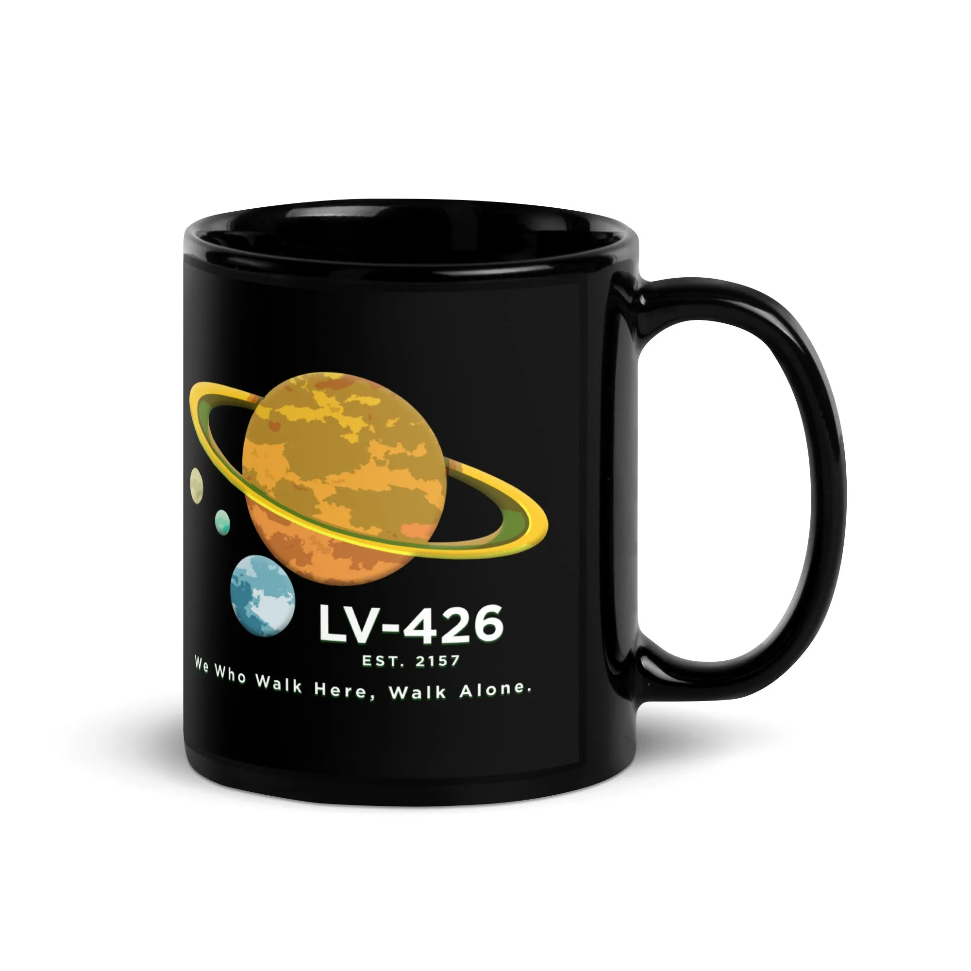 LV-426 Black Glossy Mug