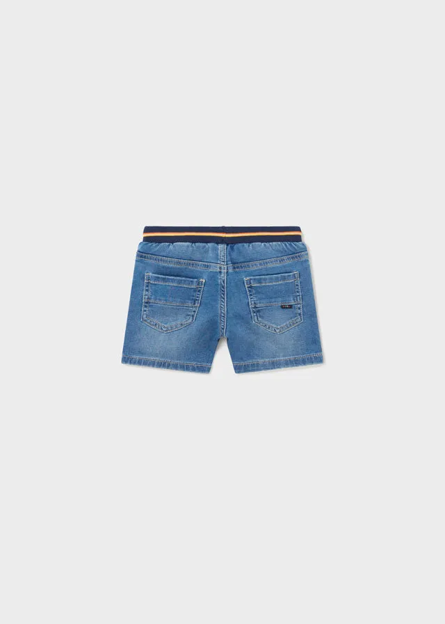 Mayoral Baby Boys Soft Denim Shorts