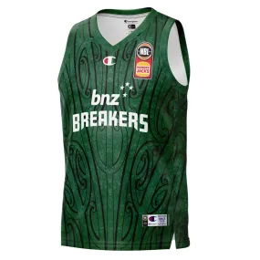 New Zealand Breakers 2023/24 Indigenous Round Neck Mens Jersey NBL Basketball by Champion