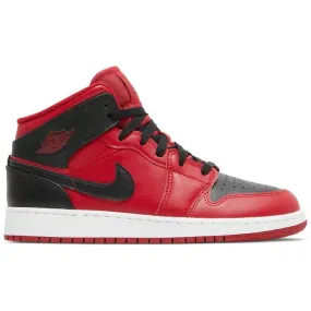 Nike Air Jordan 1 Mid GS 'Reverse Bred'