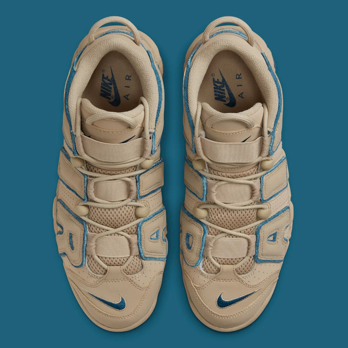 Nike Air More Uptempo 96 Limestone Valerian Blue