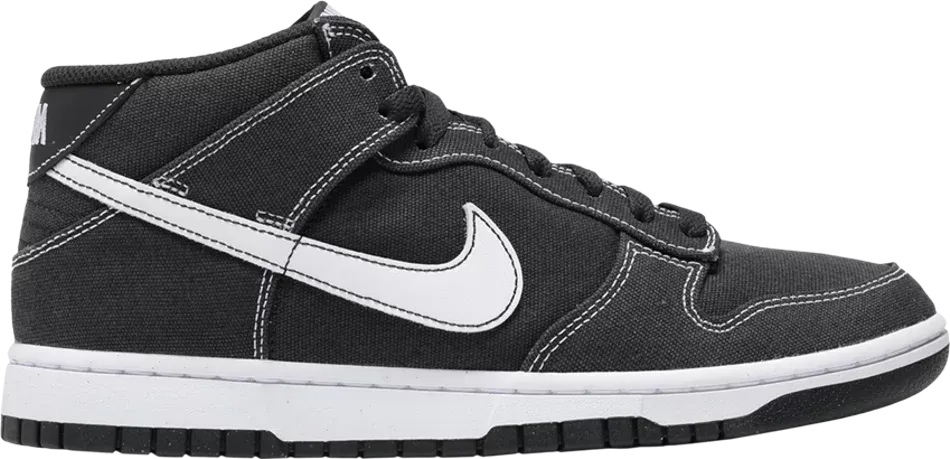 NIKE DUNK MID OFF NOIR