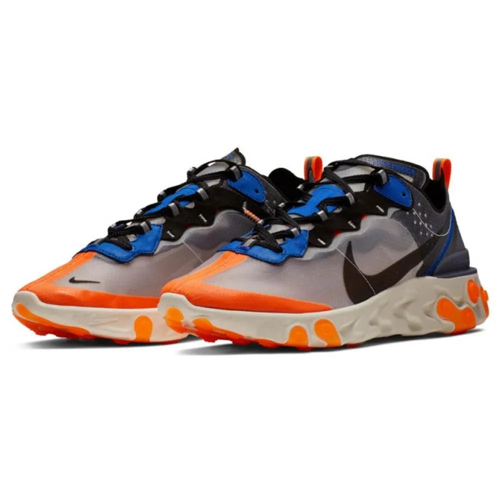 Nike React Element 87 Blue Orange