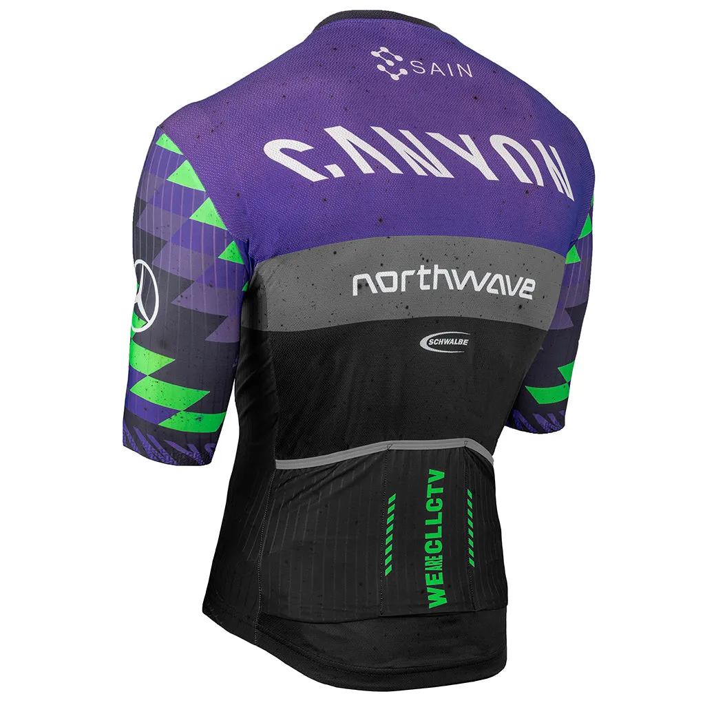 Northwave Canyon-Northwave Pro Team Jersey - Black/Purple