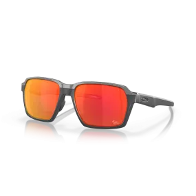 Oakley Parlay Prizm Ruby Lenses - Matte Carbon Frame