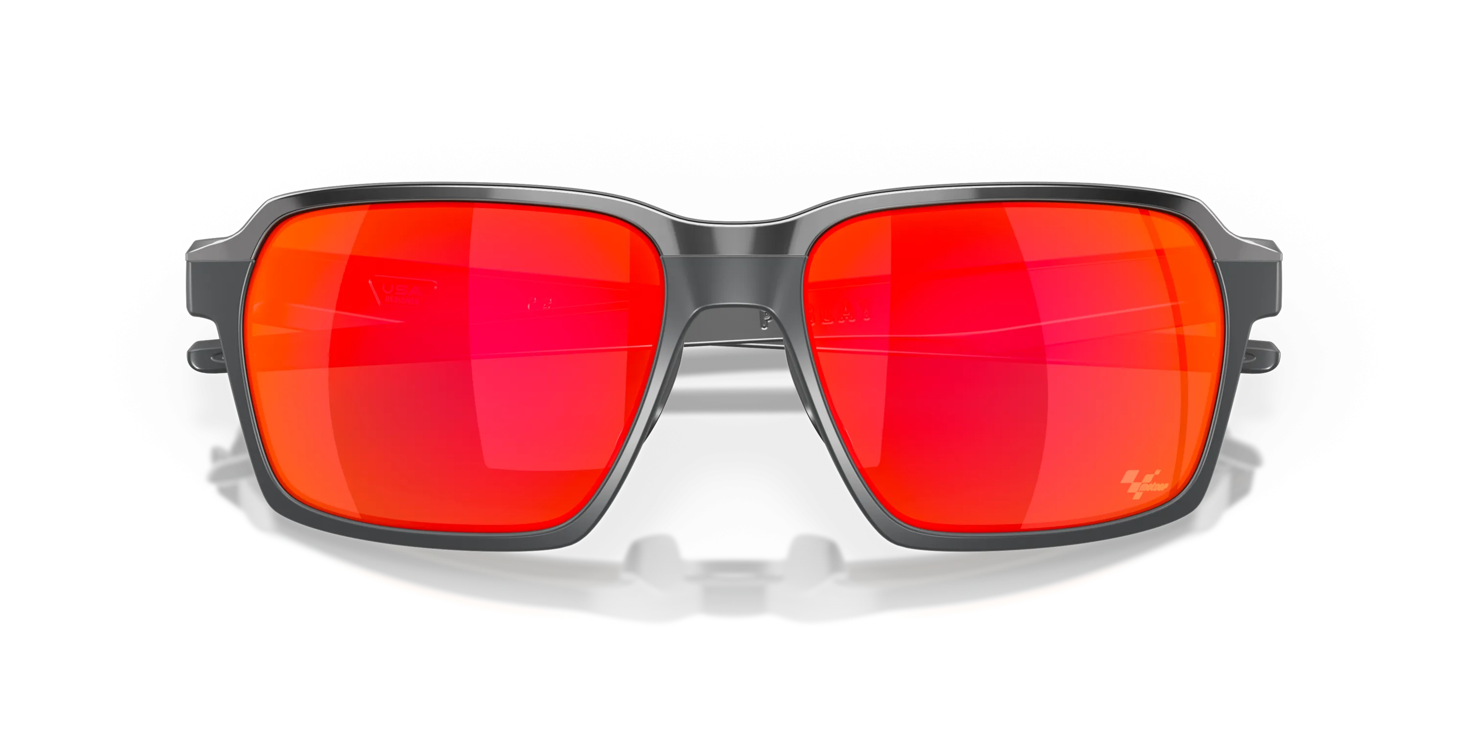 Oakley Parlay Prizm Ruby Lenses - Matte Carbon Frame