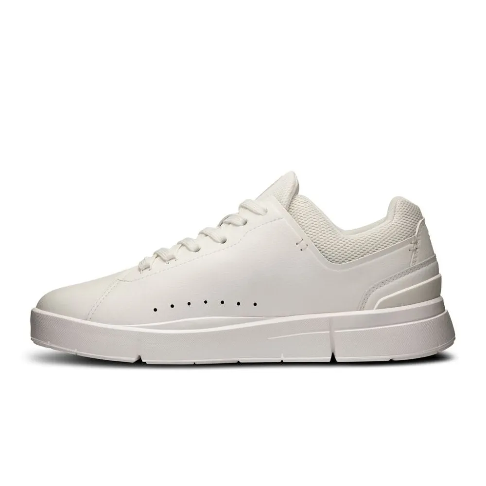 On Women's THE ROGER Advantage 2 Sneaker - White/Undyed