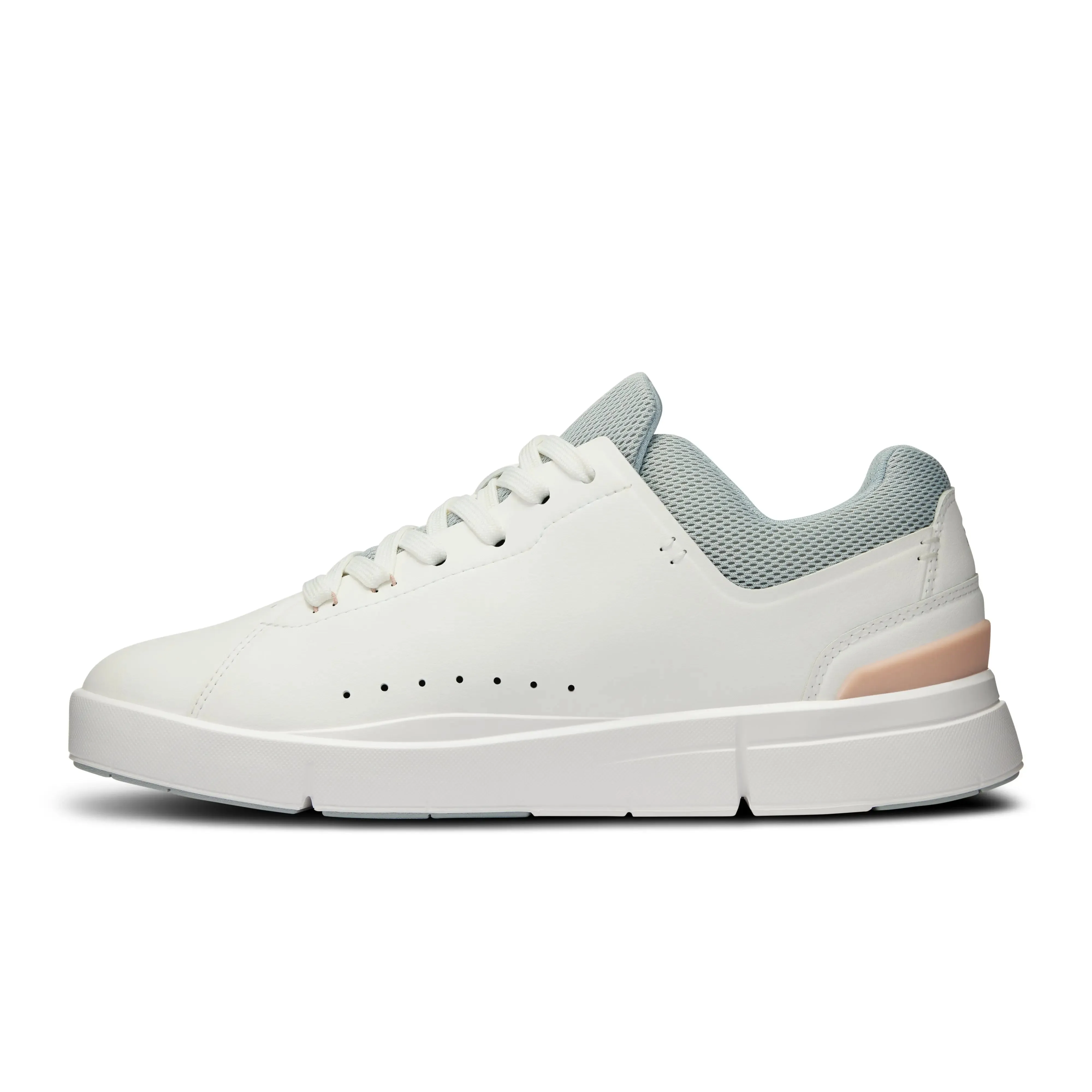 On Women's The Roger Advantage 2 White Rosehip