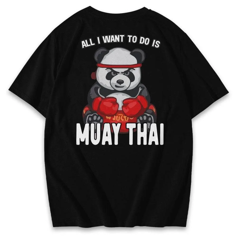 Panda Man Muay Thai Shirts & Hoodie