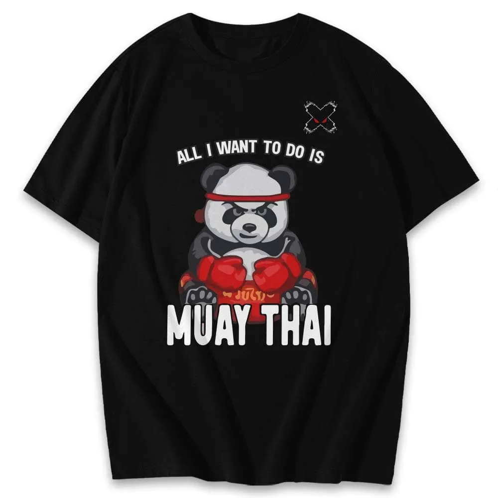 Panda Man Muay Thai Shirts & Hoodie