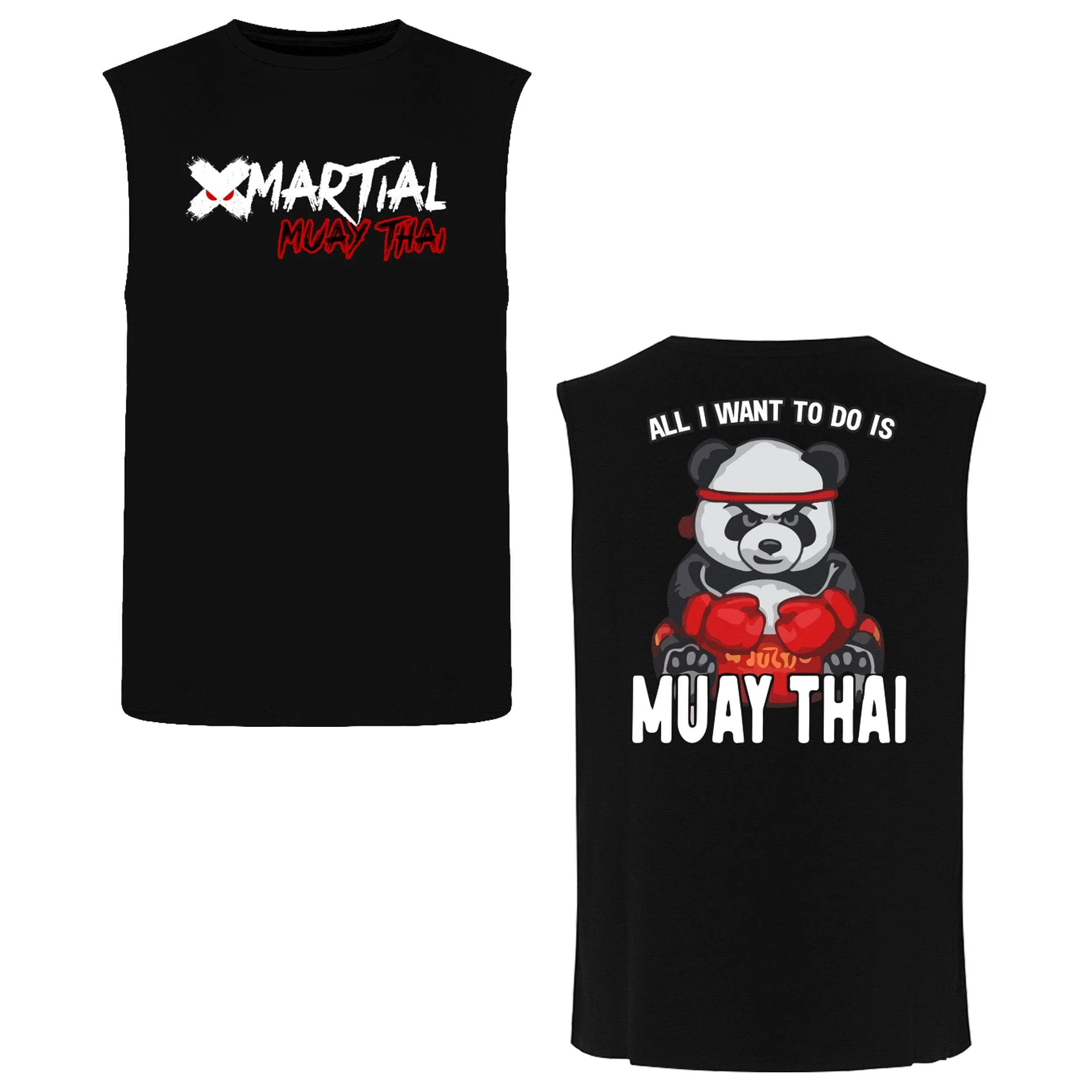 Panda Man Muay Thai Shirts & Hoodie