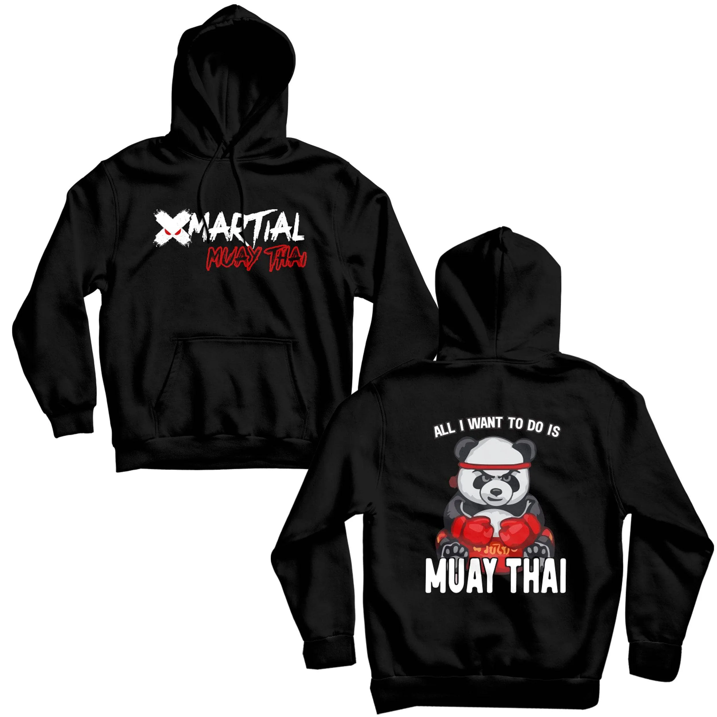 Panda Man Muay Thai Shirts & Hoodie