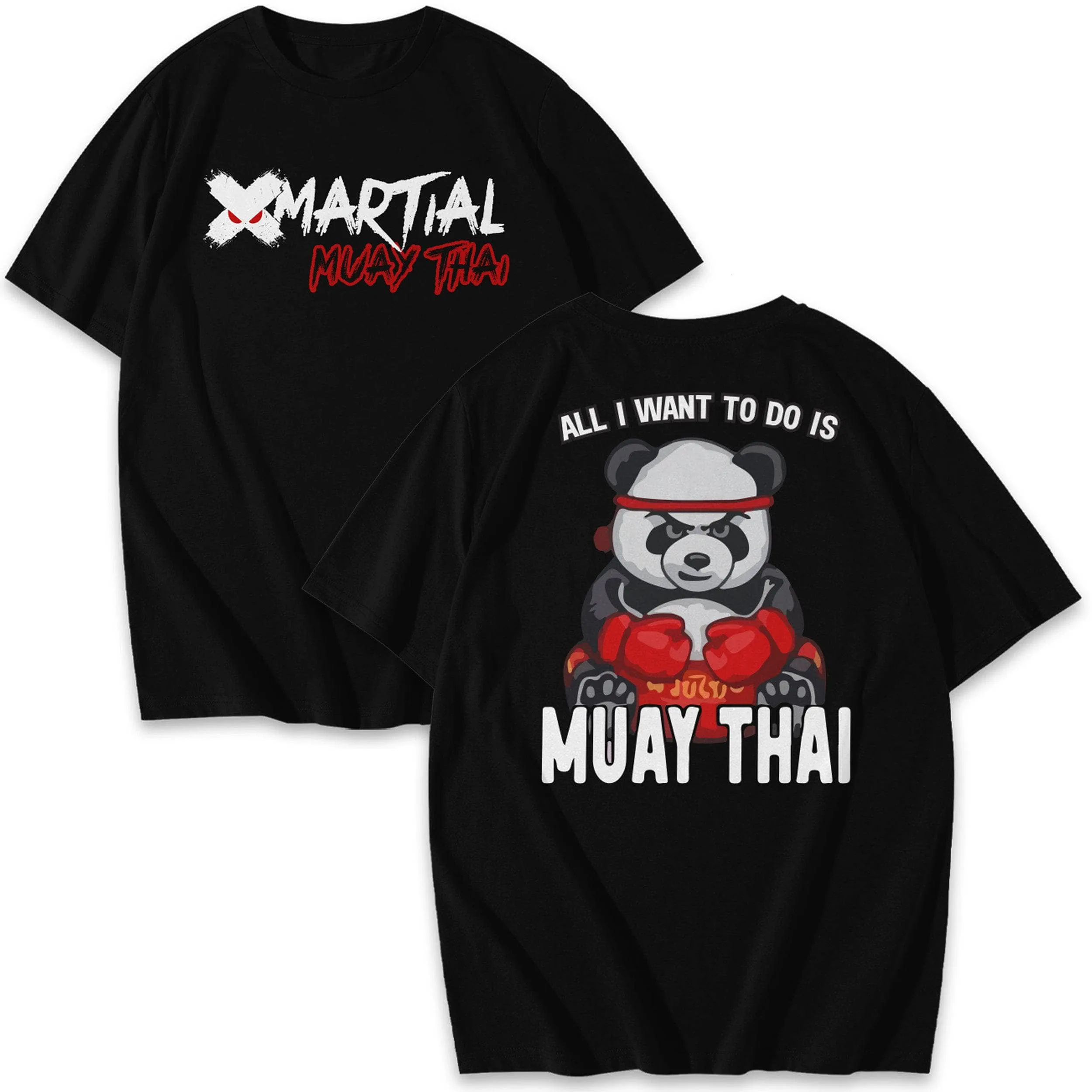 Panda Man Muay Thai Shirts & Hoodie