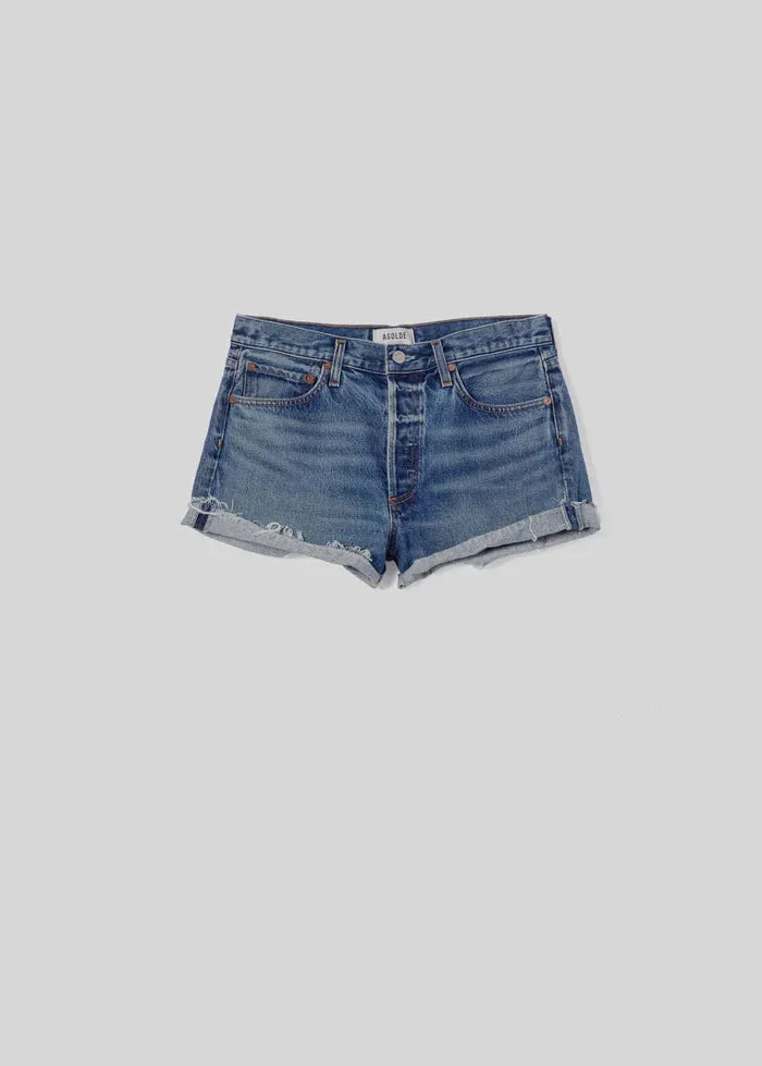 Parker Vintage Rolled Denim Short - Ruin