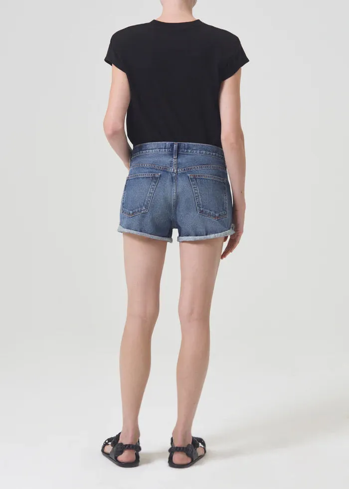 Parker Vintage Rolled Denim Short - Ruin