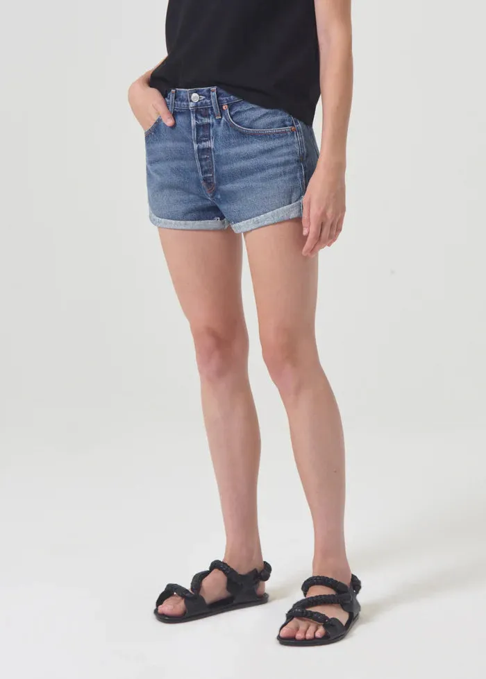 Parker Vintage Rolled Denim Short - Ruin