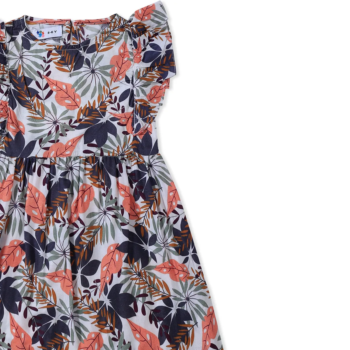 Printed Flower Frock