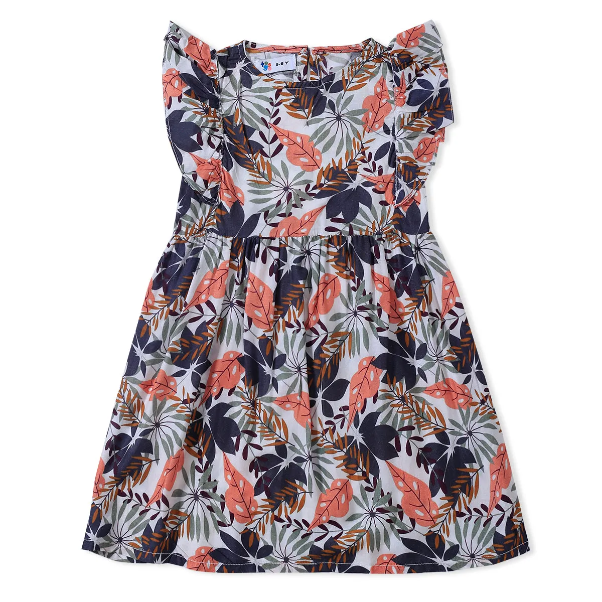 Printed Flower Frock