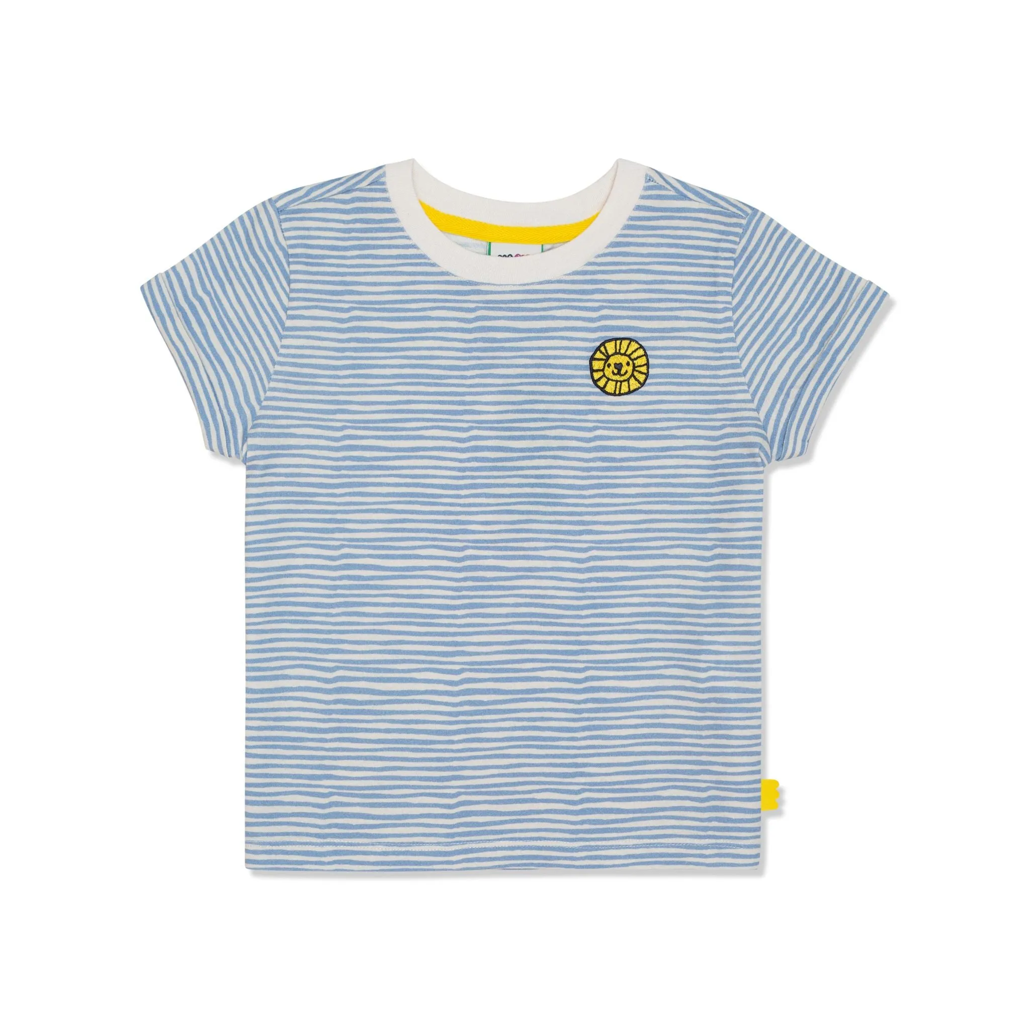 Recycled Cotton Checkered Kid T-shirt