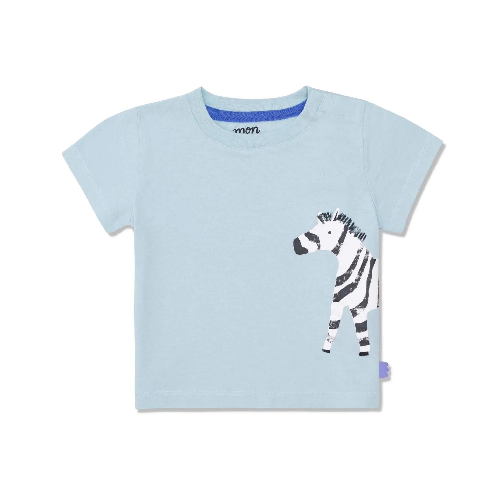 Recycled Cotton Elephant Baby T-shirt