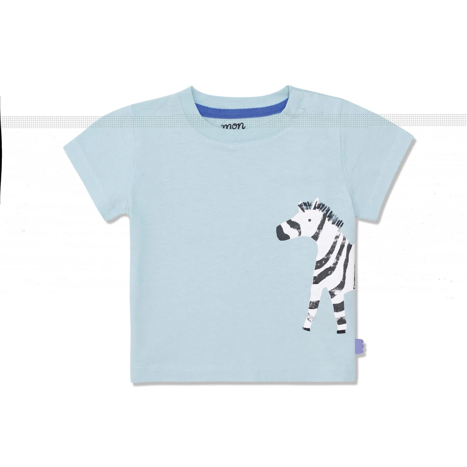 Recycled Cotton Giraffe Baby T-shirt