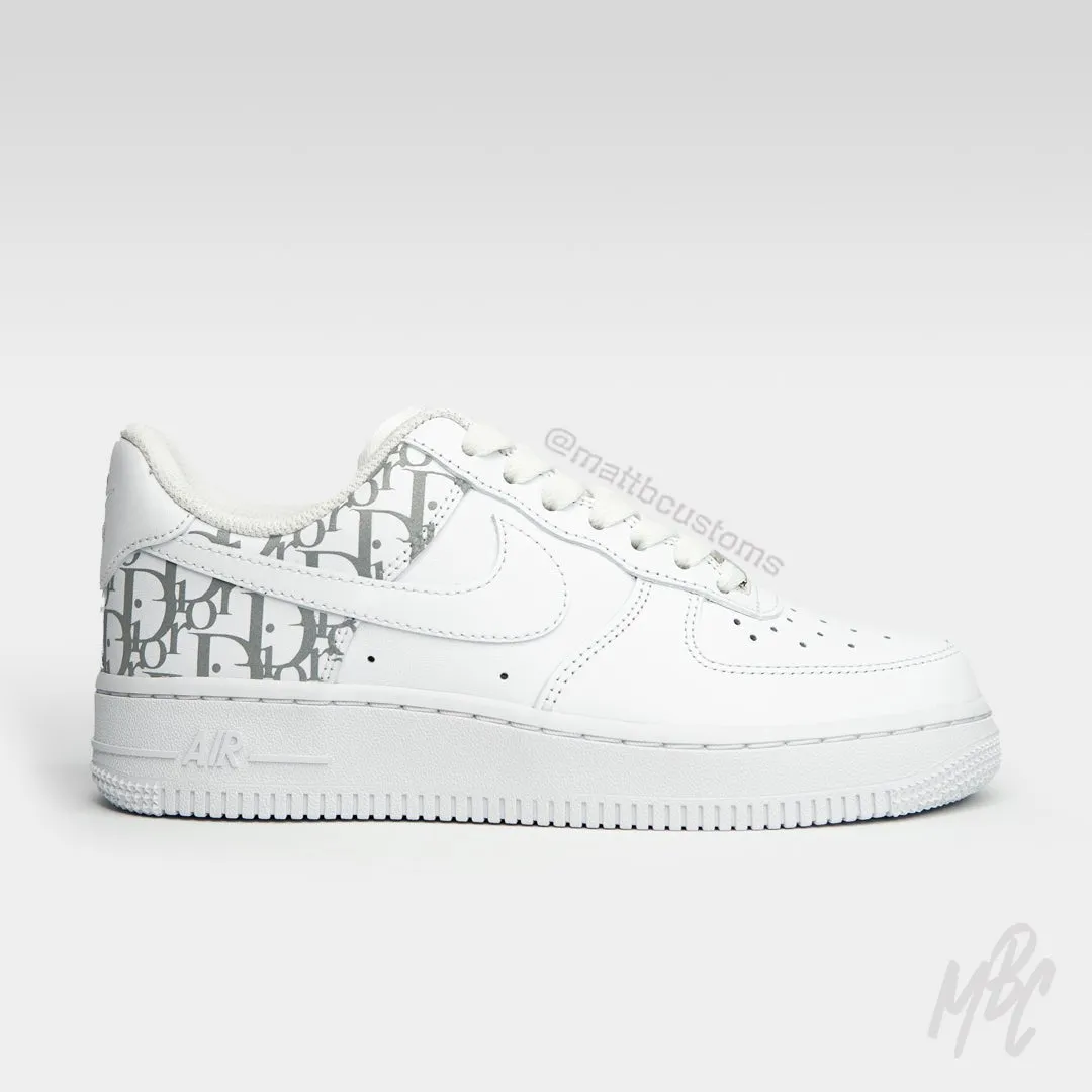 Reflective Oblique Monogram - Air Force 1 Custom