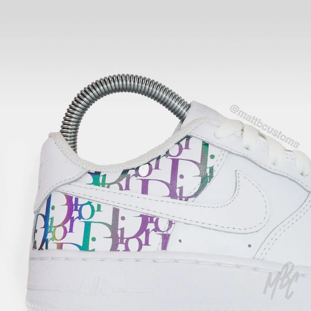 Reflective Oblique Monogram - Air Force 1 Custom