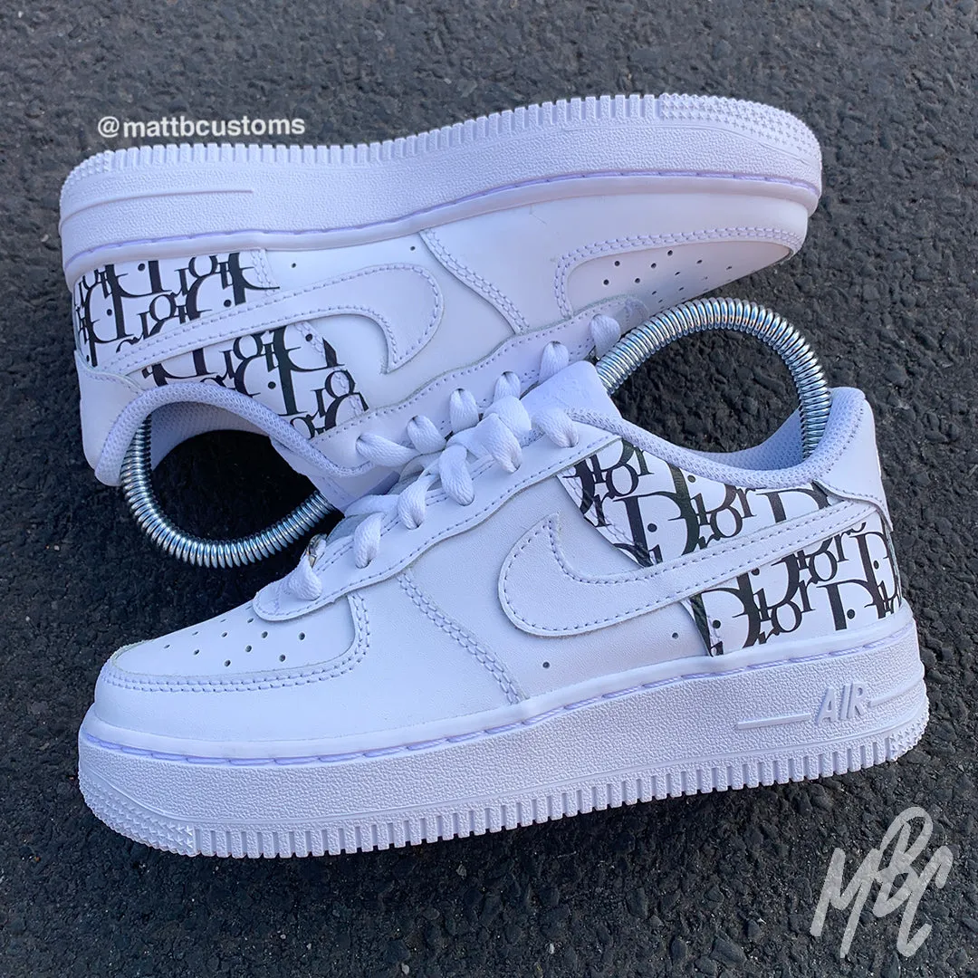 Reflective Oblique Monogram - Air Force 1 Custom