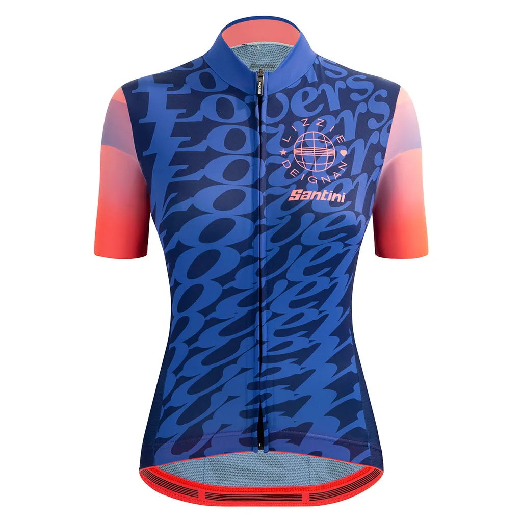 Santini Womens Lizzie Lovers Jersey - Print