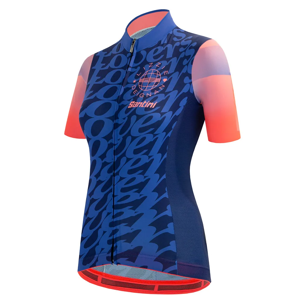 Santini Womens Lizzie Lovers Jersey - Print