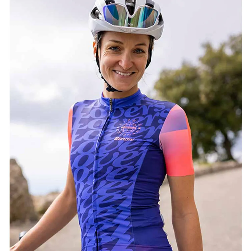 Santini Womens Lizzie Lovers Jersey - Print