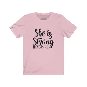 She is Strong Short Sleeve Tee