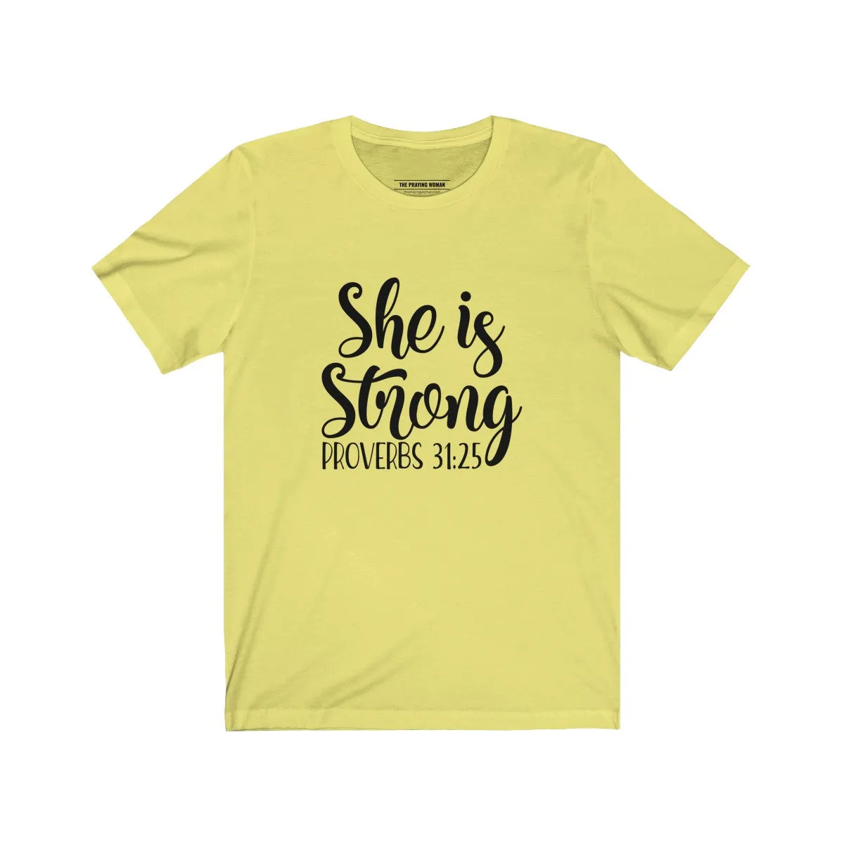 She is Strong Short Sleeve Tee