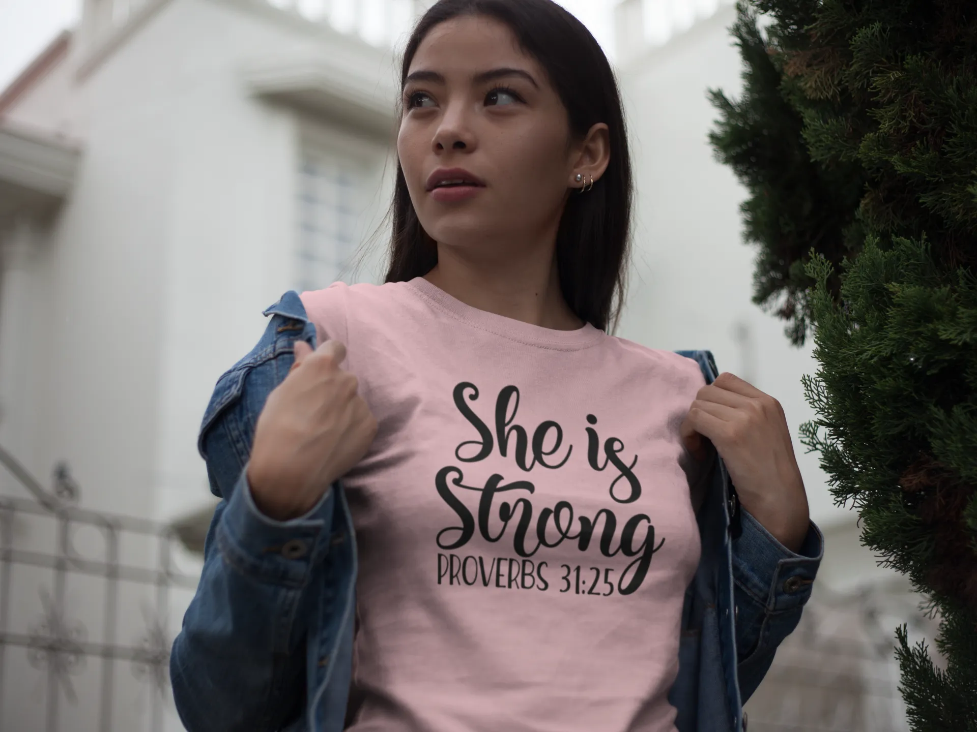 She is Strong Short Sleeve Tee