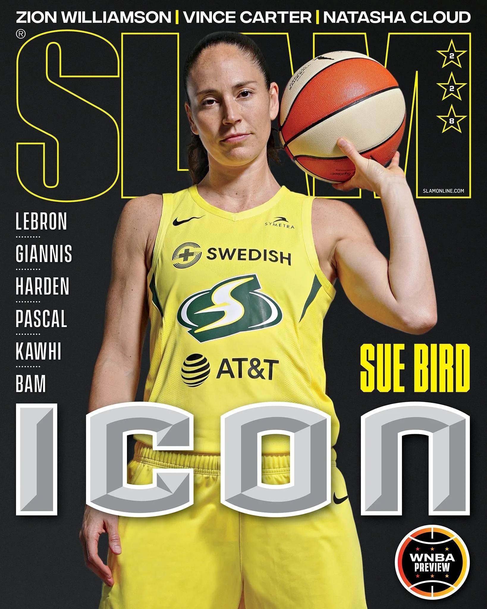 SLAM 228: Sue Bird (Cover 3 of 3)