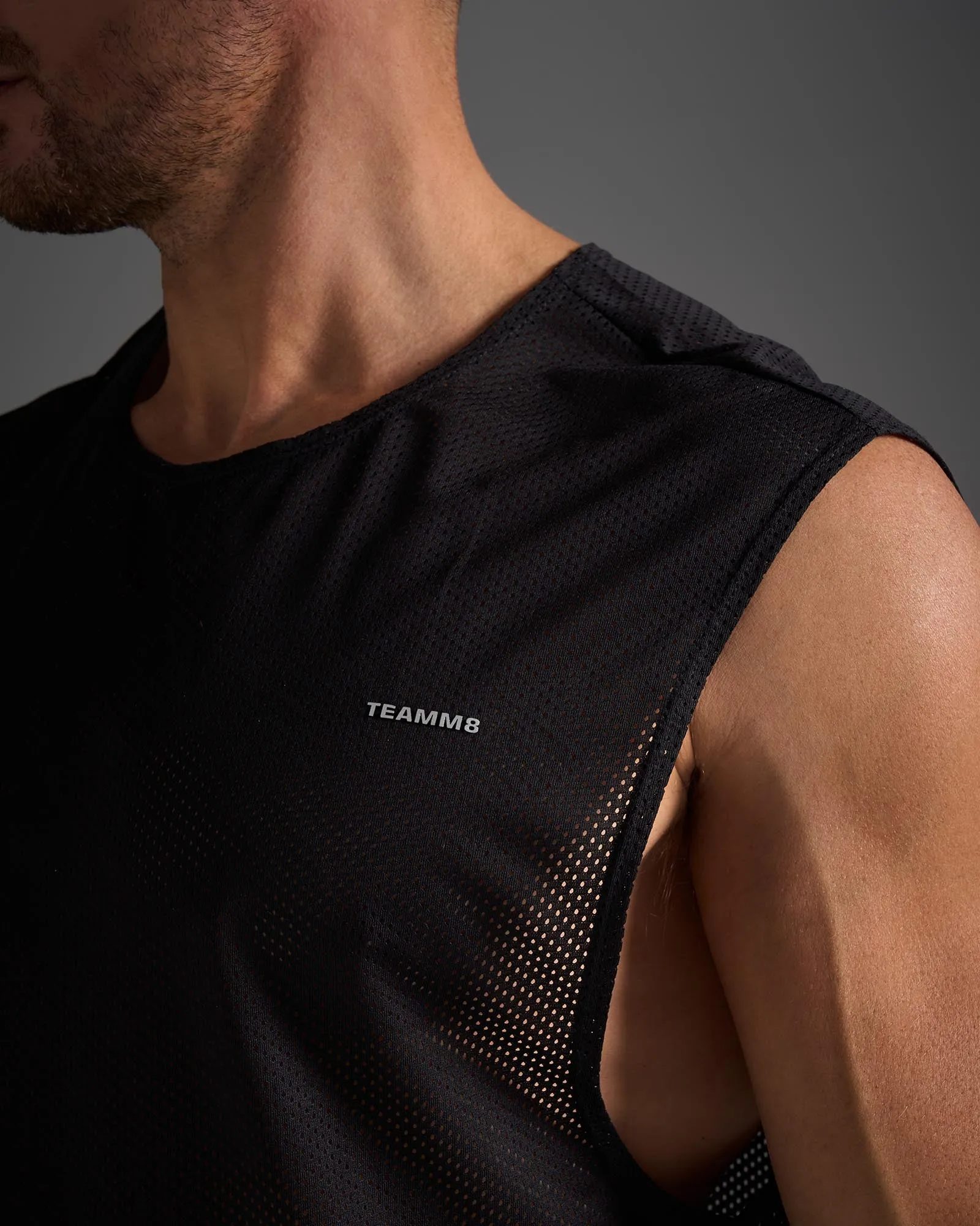 TEAMM8 S.S.C. Muscle Tank - Black