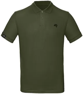 ― % ― BAC M430/ ― Bio-Baumwolle Polo Shirt - Olive Grün Khaki [M]