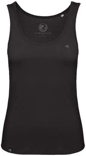 ― % ― BAC TW073 ― Women's Bio-Baumwolle Tank Top - Schwarz [L]